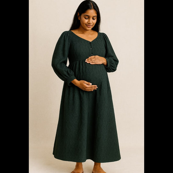 Forest Bloom Maternity Wear
