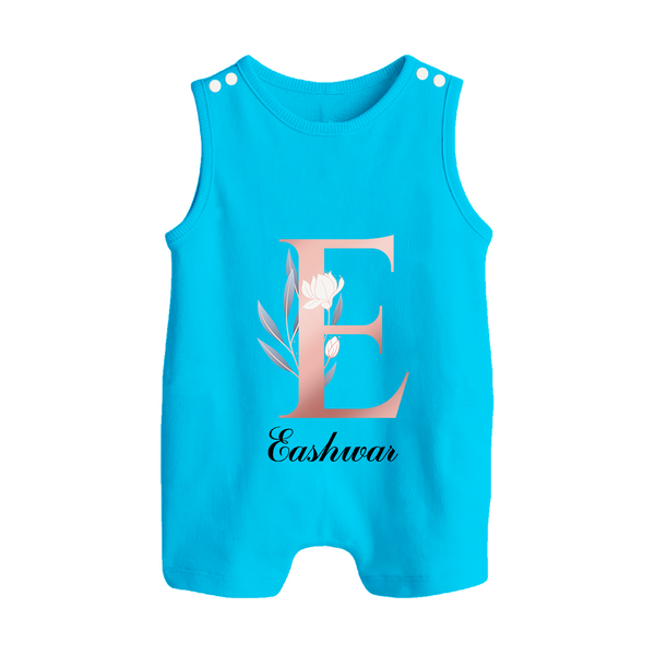 One of a Kind Romper Suit / Sleeveless Romper | Custom Name for Your Little Star - SKY BLUE - 0 - 5 Months Old (Chest 18")