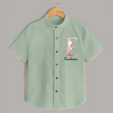 One of a Kind Shirt | Custom Name for Your Little Star - MINT GREEN - 0 - 6 Months Old (Chest 23")