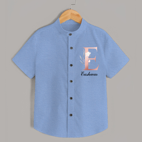 One of a Kind Shirt | Custom Name for Your Little Star - SKY BLUE - 0 - 6 Months Old (Chest 23")