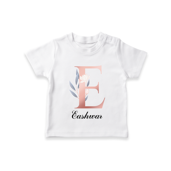 One of a Kind T-Shirt | Custom Name for Your Little Star - WHITE - 0-5 Months Old (Chest 17")