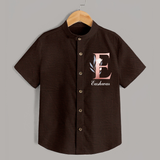 One of a Kind Shirt | Custom Name for Your Little Star - CHOCOLATE BROWN - 0 - 6 Months Old (Chest 23")