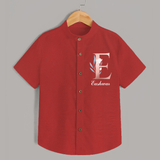 One of a Kind Shirt | Custom Name for Your Little Star - RED - 0 - 6 Months Old (Chest 23")