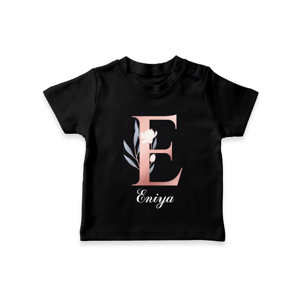 One of a Kind T-Shirt | Custom Name for Your Little Star - BLACK - 0-5 Months Old (Chest 17")