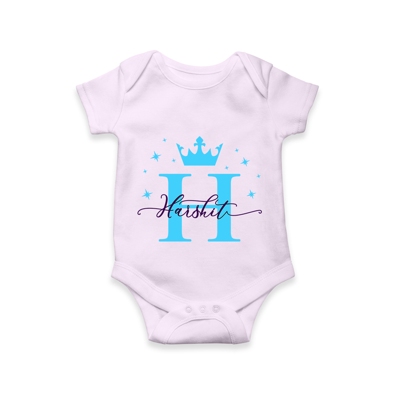 Exclusive 'H' Name Romper Designs for Your Little One - LILAC - 0 - 3 Months Old (Chest 16")