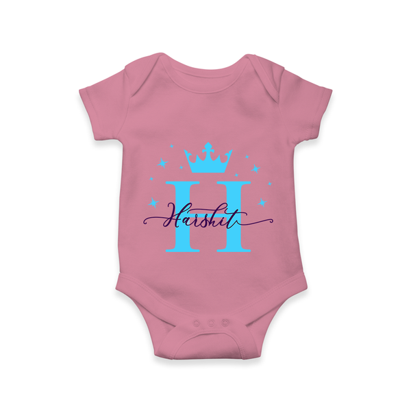 Exclusive 'H' Name Romper Designs for Your Little One - ONION - 0 - 3 Months Old (Chest 16")