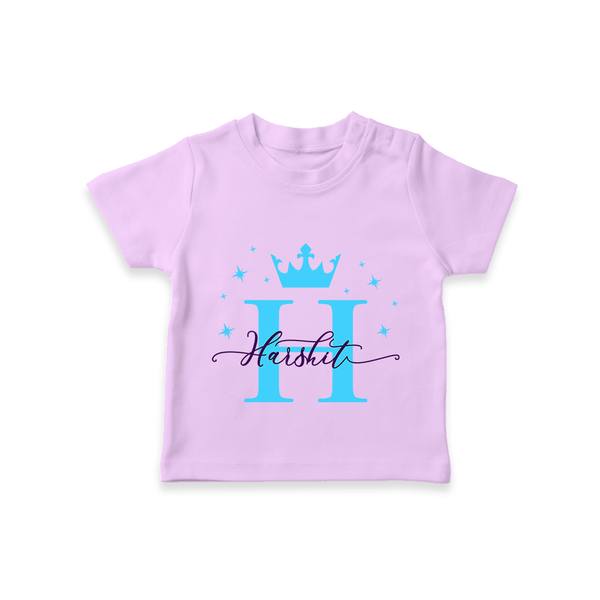 Baby's First Signature T-Shirt | Personalized and Picture Ready - LILAC - 0-5 Months Old (Chest 17")