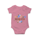 Custom Baby Name Printed Romper for Your Little One - ONION - 0 - 3 Months Old (Chest 16")