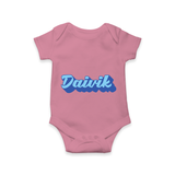 Baby Name Printed Romper for a Unique Touch - ONION - 0 - 3 Months Old (Chest 16")