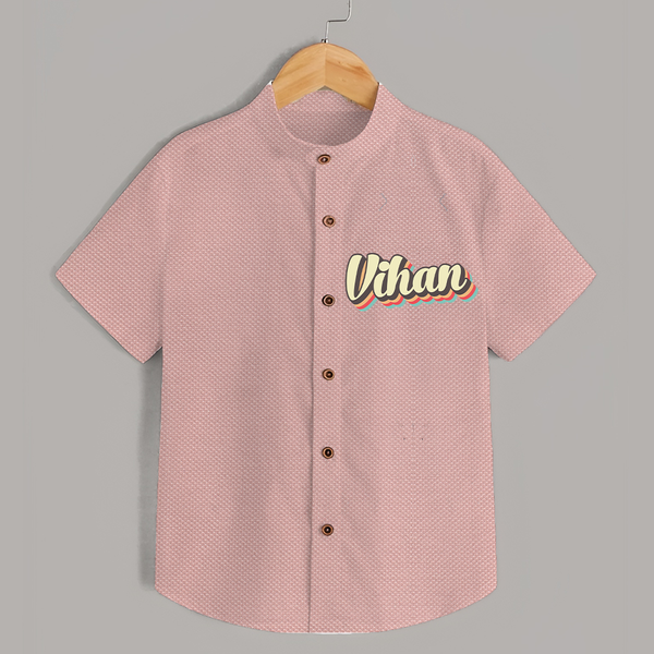 Make It Mine Shirt | Featuring Your Baby's Name - PEACH - 0 - 6 Months Old (Chest 23")