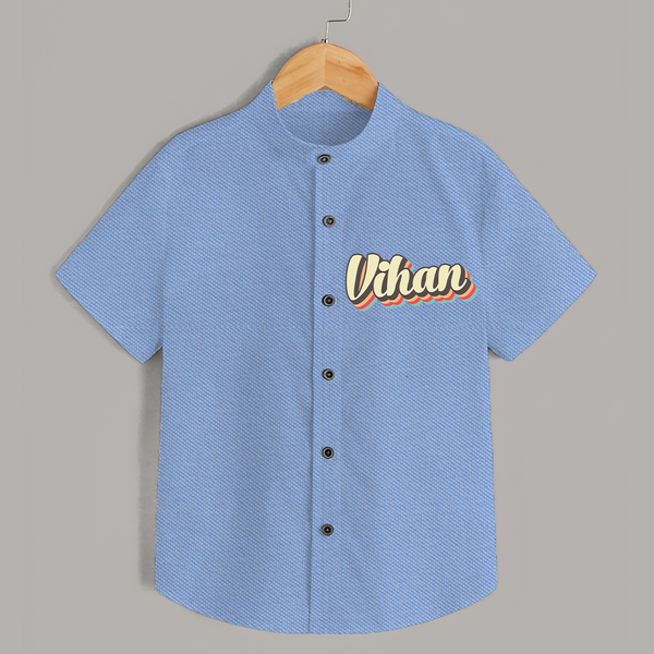 Make It Mine Shirt | Featuring Your Baby's Name - SKY BLUE - 0 - 6 Months Old (Chest 23")