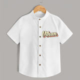 Make It Mine Shirt | Featuring Your Baby's Name - WHITE - 0 - 6 Months Old (Chest 23")