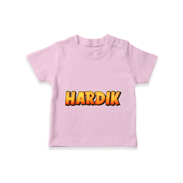 Adorable Name T-Shirt | The Perfect Personalized Baby Gift - BABY PINK - 0-5 Months Old (Chest 17")