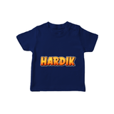 Adorable Name T-Shirt | The Perfect Personalized Baby Gift - NAVY BLUE - 0-5 Months Old (Chest 17")