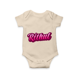 Name-Printed Romper Outfits for Your Little Star - IVORY - 0 - 3 Months Old (Chest 16")