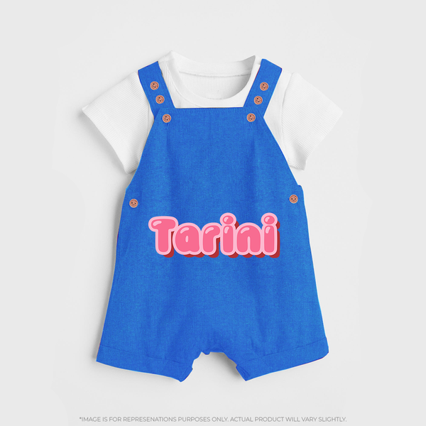 Little Legend Dungaree Set | Featuring Your Baby's Name with Love - COBALT BLUE - 0 - 5 Months Old (Chest 18")