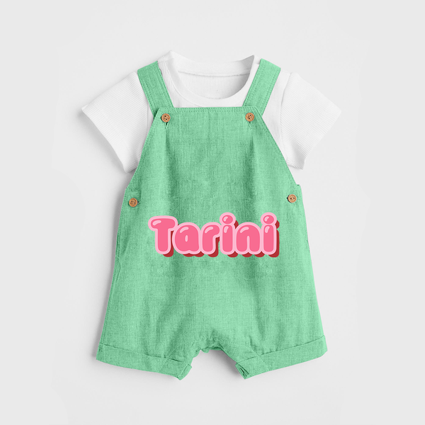 Little Legend Dungaree Set | Featuring Your Baby's Name with Love - GREEN - 0 - 5 Months Old (Chest 18")