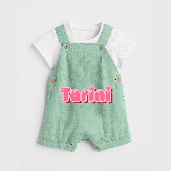 Little Legend Dungaree Set | Featuring Your Baby's Name with Love - MINT GREEN - 0 - 5 Months Old (Chest 18")