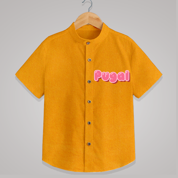 Little Legend Shirt | Featuring Your Baby's Name with Love - CHROME YELLOW - 0 - 6 Months Old (Chest 23")