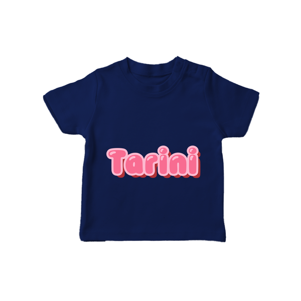 Little Legend T-Shirt | Featuring Your Baby's Name with Love - NAVY BLUE - 0-5 Months Old (Chest 17")
