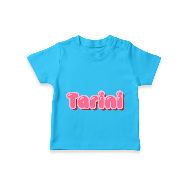 Little Legend T-Shirt | Featuring Your Baby's Name with Love - SKY BLUE - 0-5 Months Old (Chest 17")