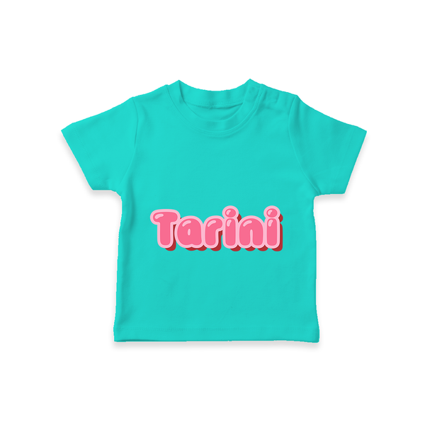 Little Legend T-Shirt | Featuring Your Baby's Name with Love - TEAL - 0-5 Months Old (Chest 17")