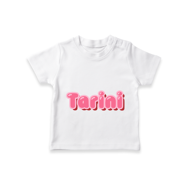 Little Legend T-Shirt | Featuring Your Baby's Name with Love - WHITE - 0-5 Months Old (Chest 17")