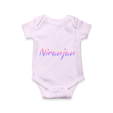 Baby's Name on Romper for a Unique Keepsake - LILAC - 0 - 3 Months Old (Chest 16")