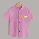 Cutest Shirt Ever | Personalized with Your Baby's Name - BABY PINK - 0 - 6 Months Old (Chest 23")