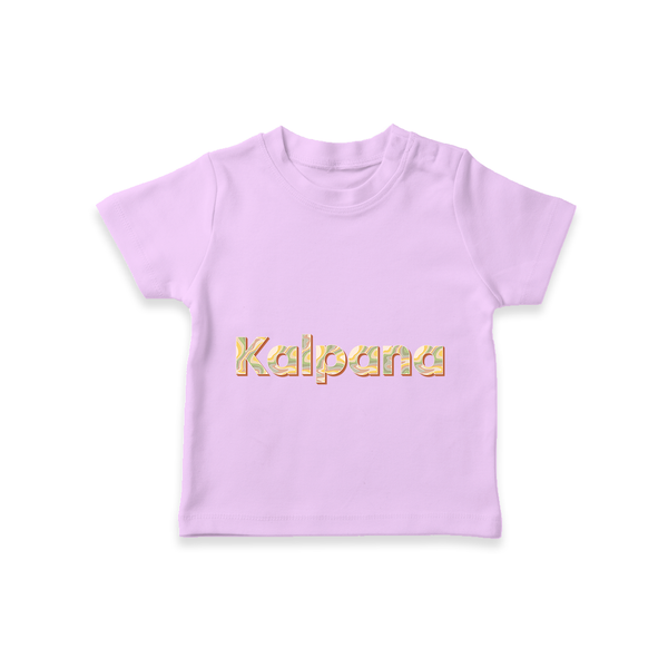 Cutest T-Shirt Ever | Personalized with Your Baby's Name - LILAC - 0-5 Months Old (Chest 17")