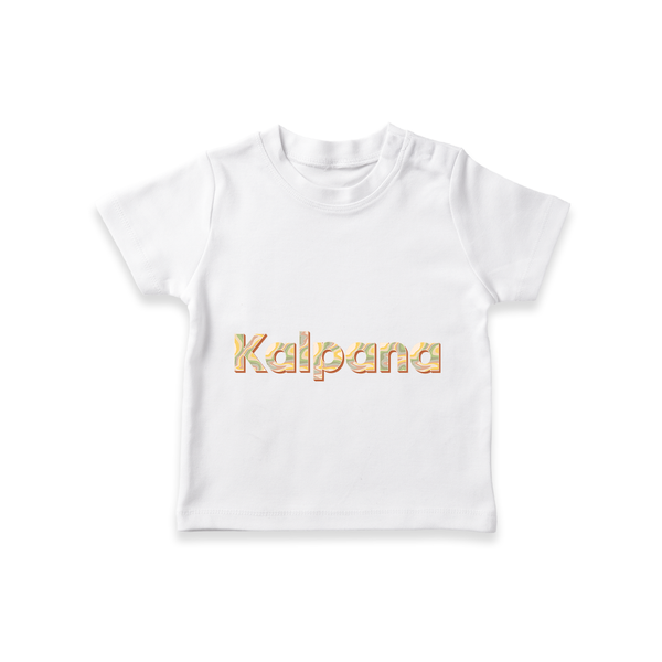 Cutest T-Shirt Ever | Personalized with Your Baby's Name - WHITE - 0-5 Months Old (Chest 17")