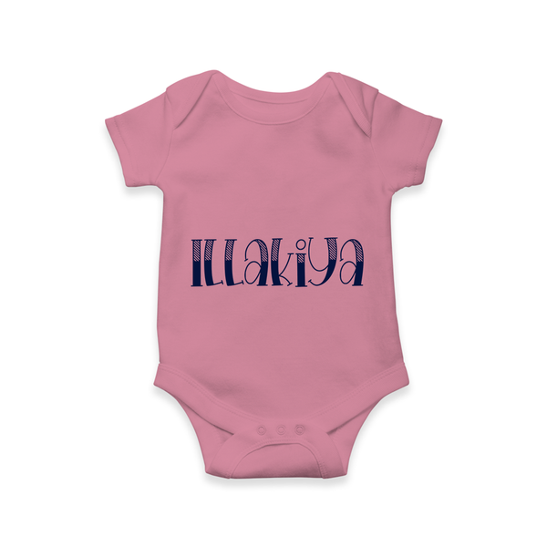 Name It and Wear It | Custom Romper / Onesie for Your Little One - ONION - New Born (Chest 14")
