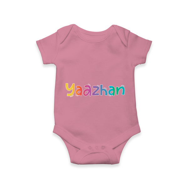 My First Name Romper / Onesie | Celebrate Baby's Name with Style - ONION - New Born (Chest 14")