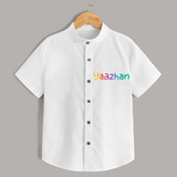 My First Name Shirt | Celebrate Baby's Name with Style - WHITE - 0 - 6 Months Old (Chest 23")