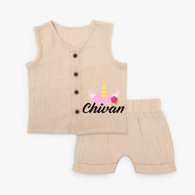 Customized Jabla Sets for Special Moments and Memories - CREAM - 0 - 3 Months Old (Chest 9.8")