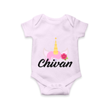 Customized Romper for Special Moments and Memories - LILAC - 0 - 3 Months Old (Chest 16")