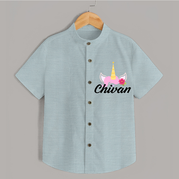 One and Only Shirt | Featuring Your Baby's Beautiful Name - ARCTIC BLUE - 0 - 6 Months Old (Chest 23")