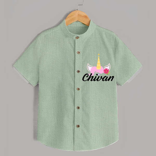 One and Only Shirt | Featuring Your Baby's Beautiful Name - MINT GREEN - 0 - 6 Months Old (Chest 23")
