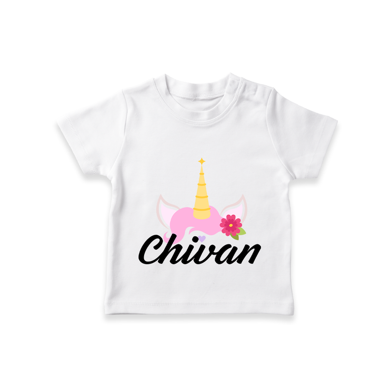 Customized T-Shirt for Special Moments and Memories - WHITE - 0-5 Months Old (Chest 17")