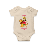 Navaratri Katyayani Romper - IVORY - New Born (Chest 14")