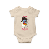 Navaratri Kaalratri Romper - IVORY - New Born (Chest 14")