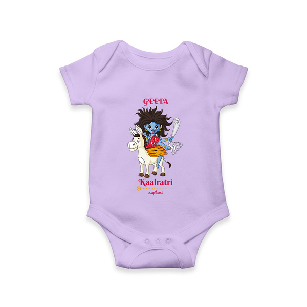 Navaratri Kaalratri Romper - LILAC - New Born (Chest 14")
