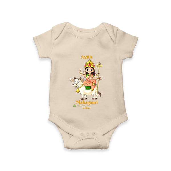 Navaratri Mahagauri Romper - IVORY - New Born (Chest 14")