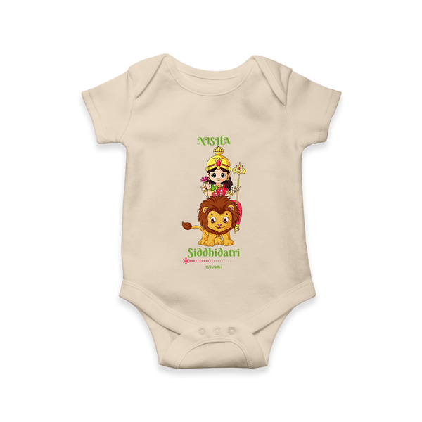 Navaratri Siddhidatri Romper - IVORY - New Born (Chest 14")
