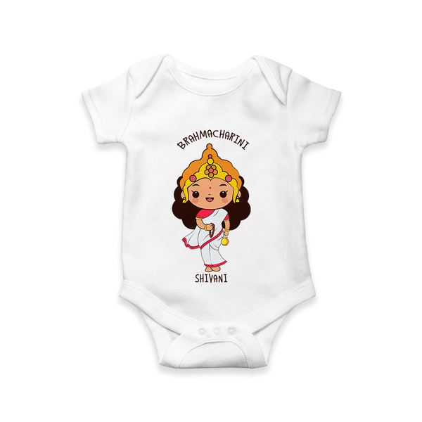 Mahagauri Lotus Goddess Baby Romper