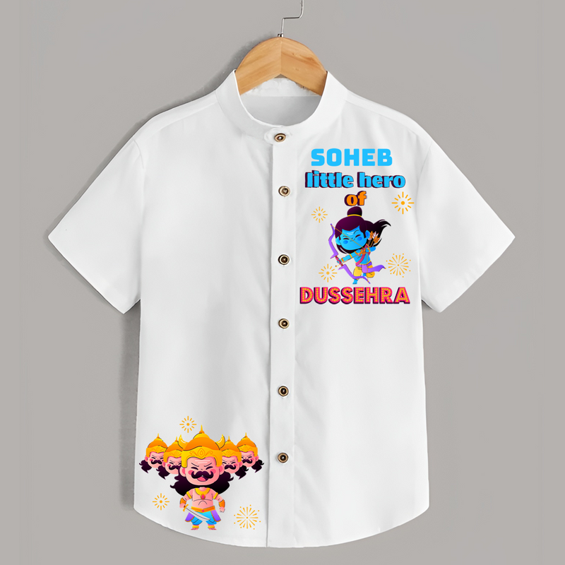 Little Hero Of Dussehra - Customized Shirt For Kids