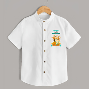 Blessed By Maa Durga - Customized Shirt For kids