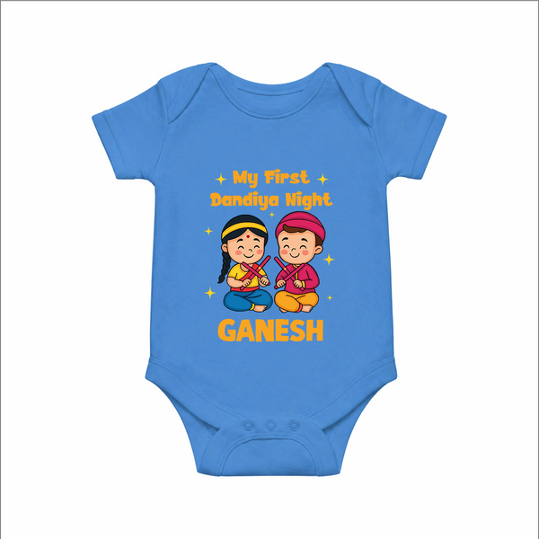 My First Dandiya Night Personalized Romper