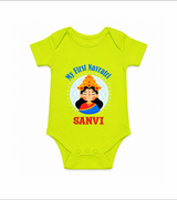 My First Navratri Devi Face Personalized Romper