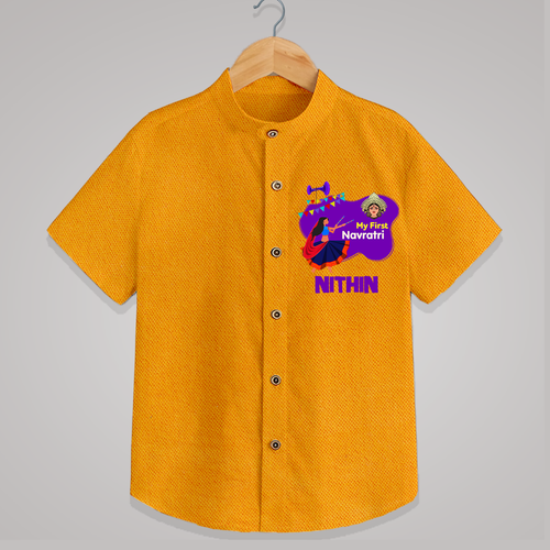 My First Navratri Shirt | Custom Baby Shirt for Little Festival-Goer